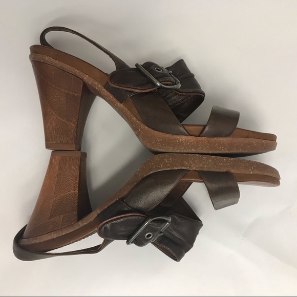 Naya Leather Sling Backs - Picture 7 of 9